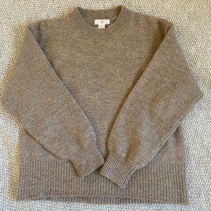 H&M Brown Wool Sweater Oversized Cozy